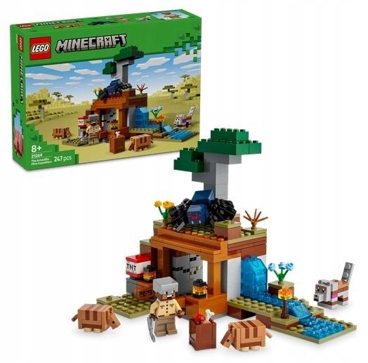 Lego(r) Minecraft 21269 – Výprava Do Obrněné Kopy
