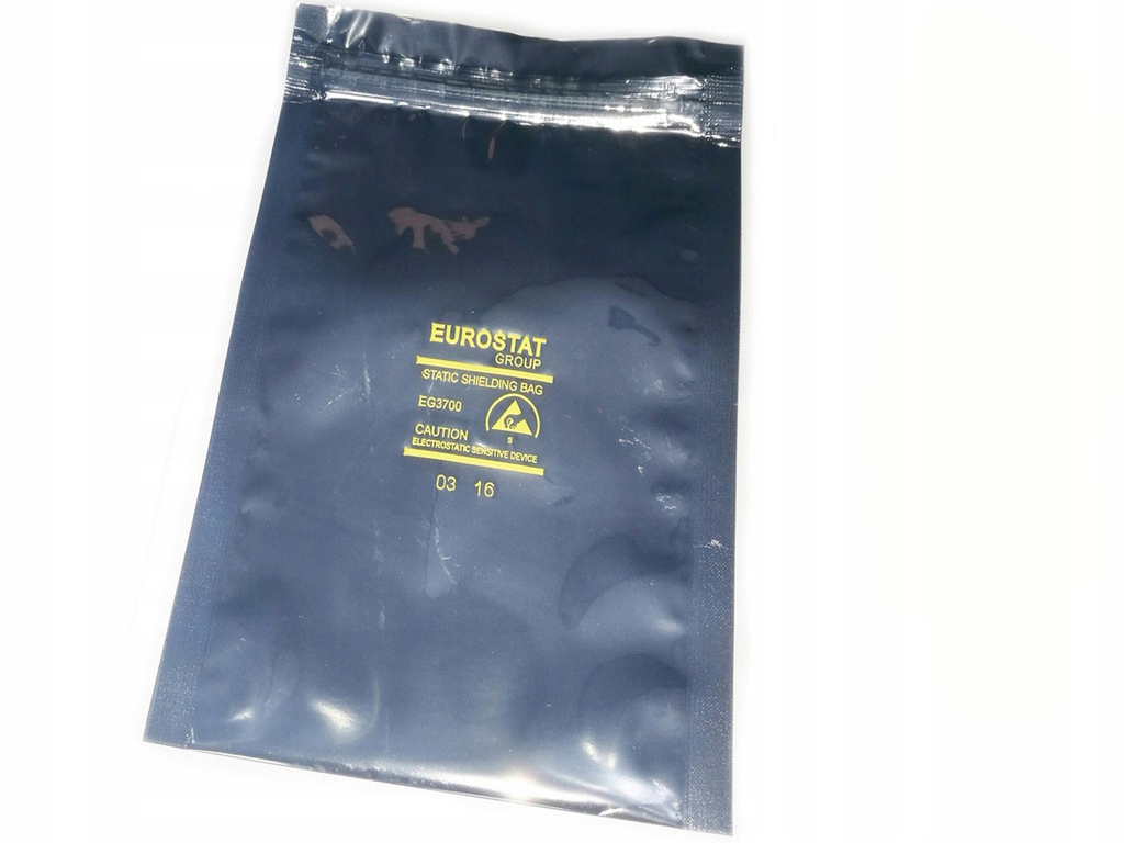 Torebka ESD antystatyczna 152x203mm STRUNOWA folia