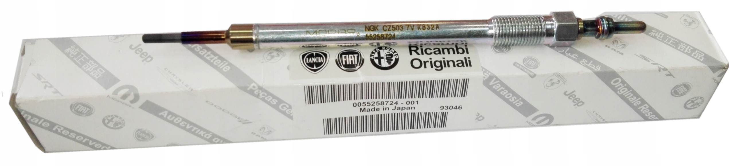 Свеча накаливания Stelvio GIULIA 16-2.2 D OR 55258724