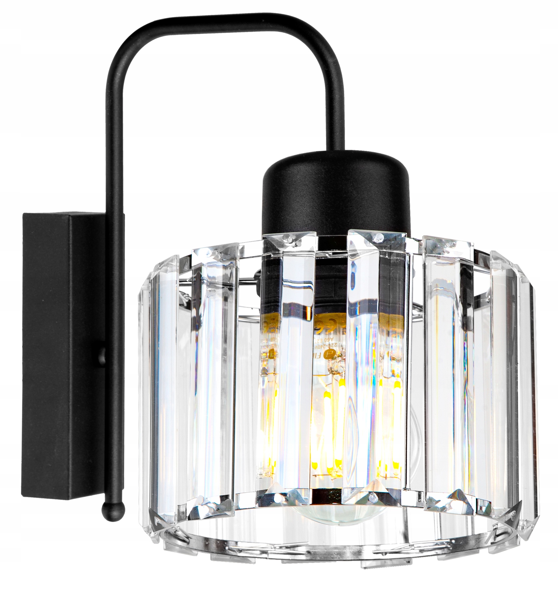 

Nowoczesna Szklana Lampa Ścienna Kinkiet Led