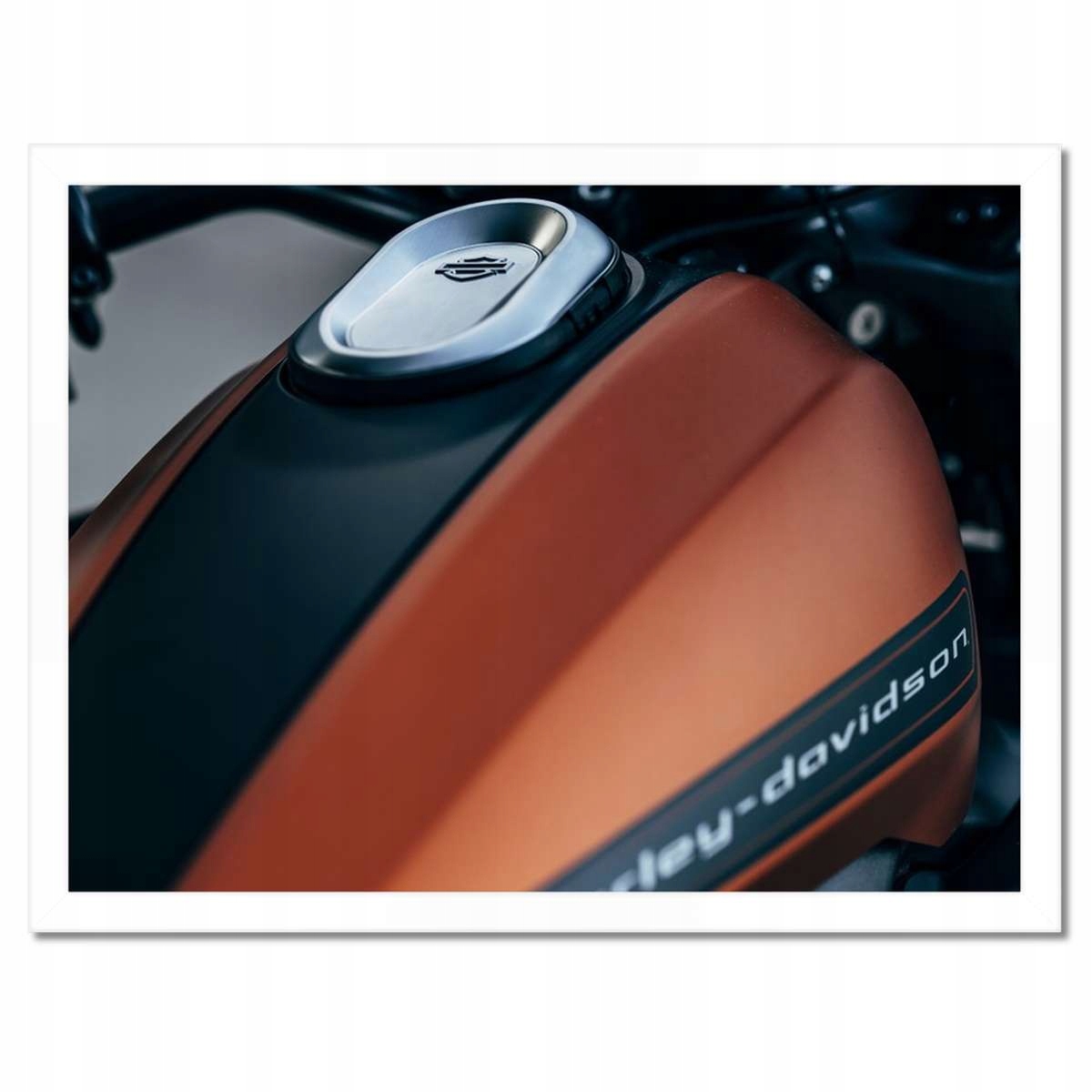 Plakáty v rámu 40x30 Harley Davidson Motocykl