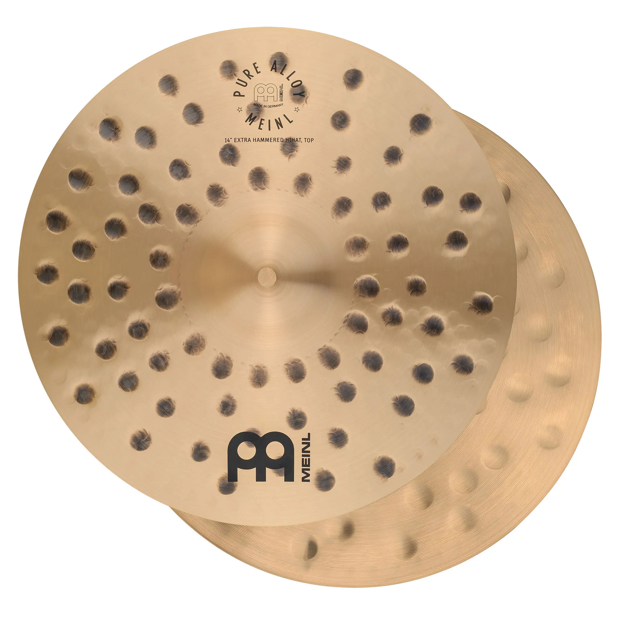 Meinl Pure Alloy Extra Hammered Hi-hat 14"
