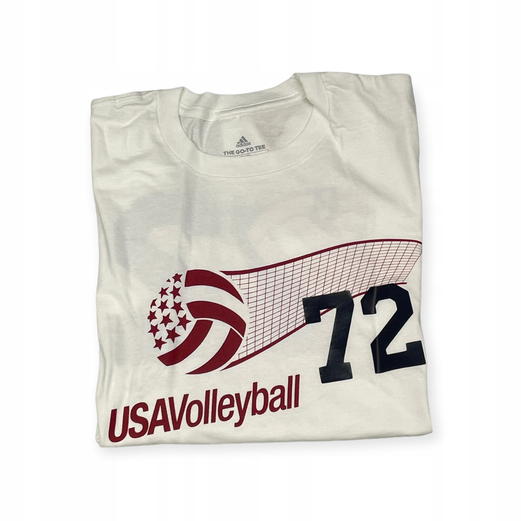 Koszulka męska biała ADIDAS VOLLEYBALL S 72 Rozmiar S