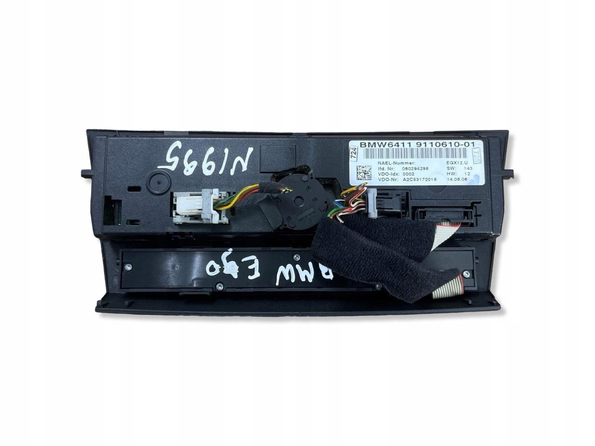 Bedienteil klimaanlage BMW 3 E90/E91 E90 2006 9110610