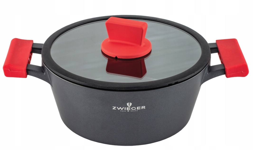 

Garnek Zwieger Obsidian 24CM Pokrywa Indukcja