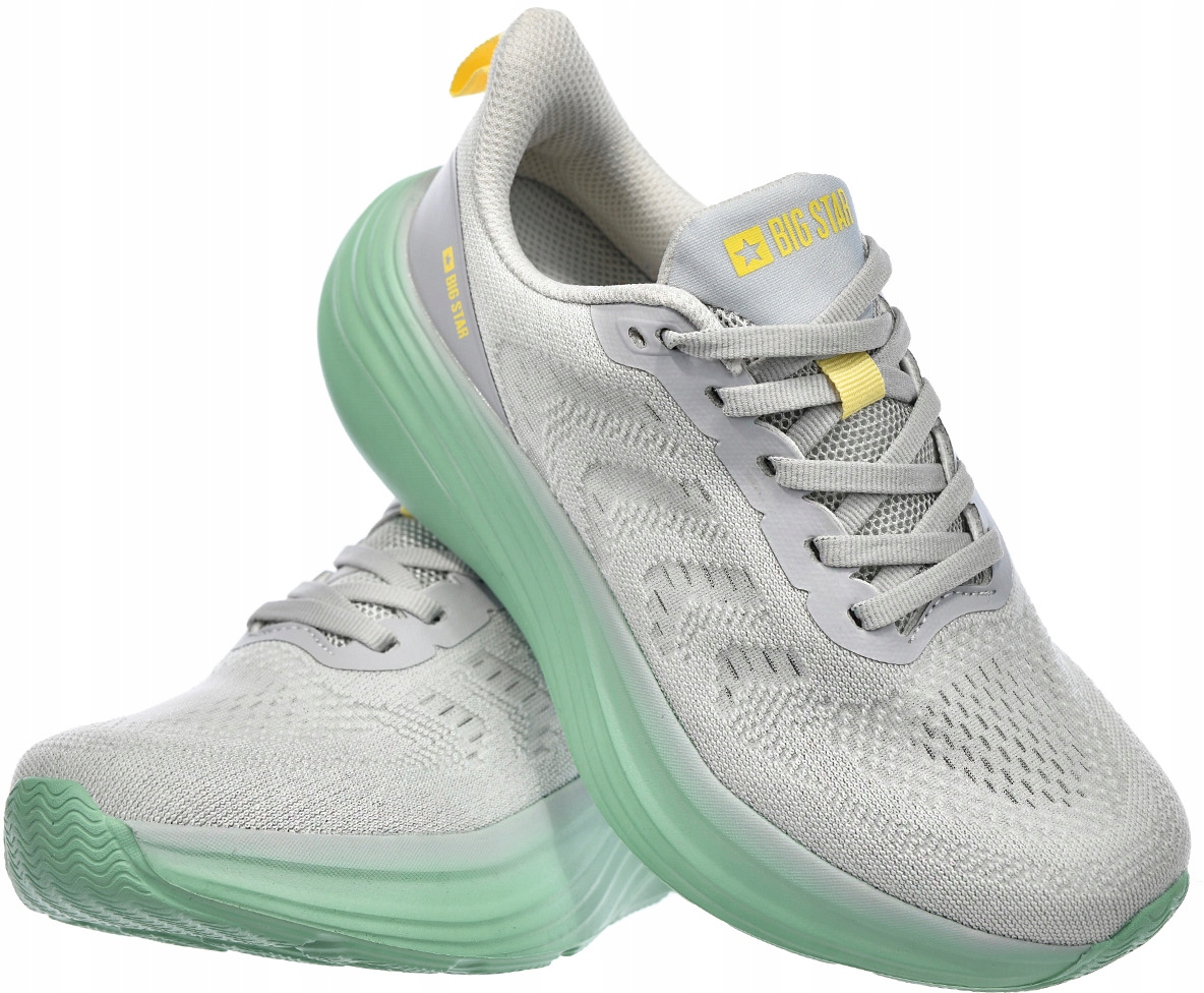 Dámské boty Big Star TT274048 bílá/zelená 36