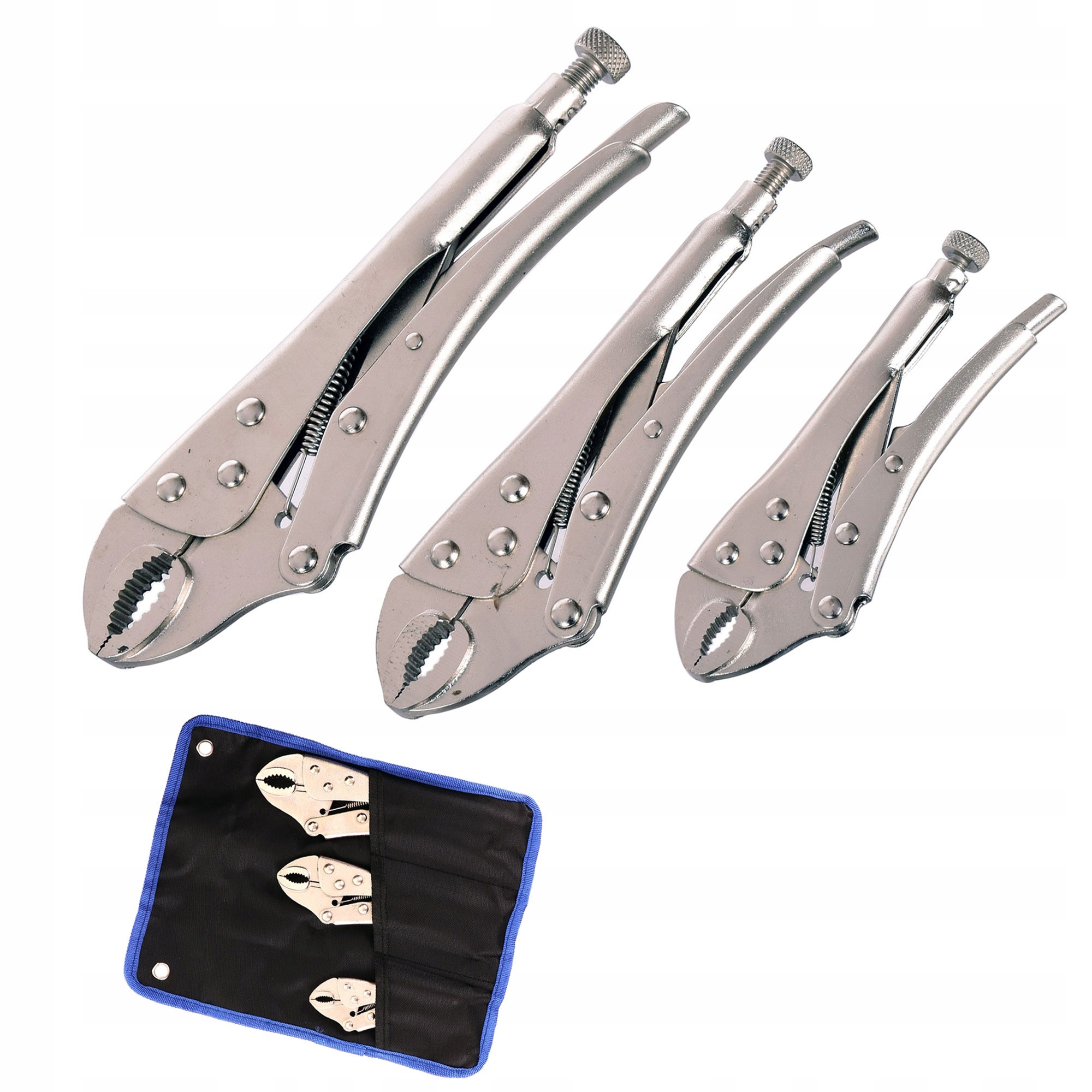 

Szczypce Zaciskowe Morsa Morsea Zestaw 3x