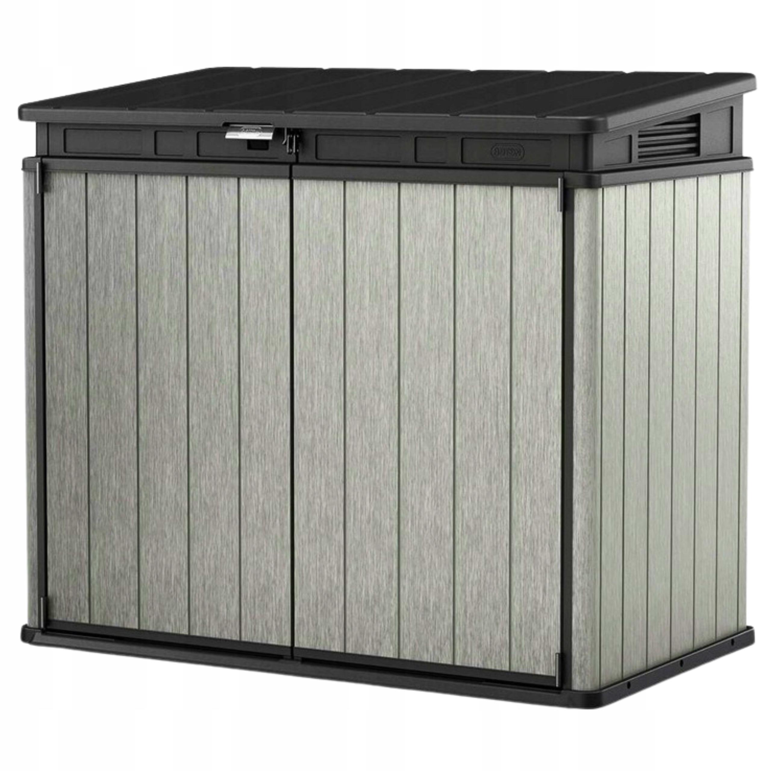 Skříň Zahradní úložný prostor Kontejner na koše 2x 240L [1150L] 140x82x123,5 cm