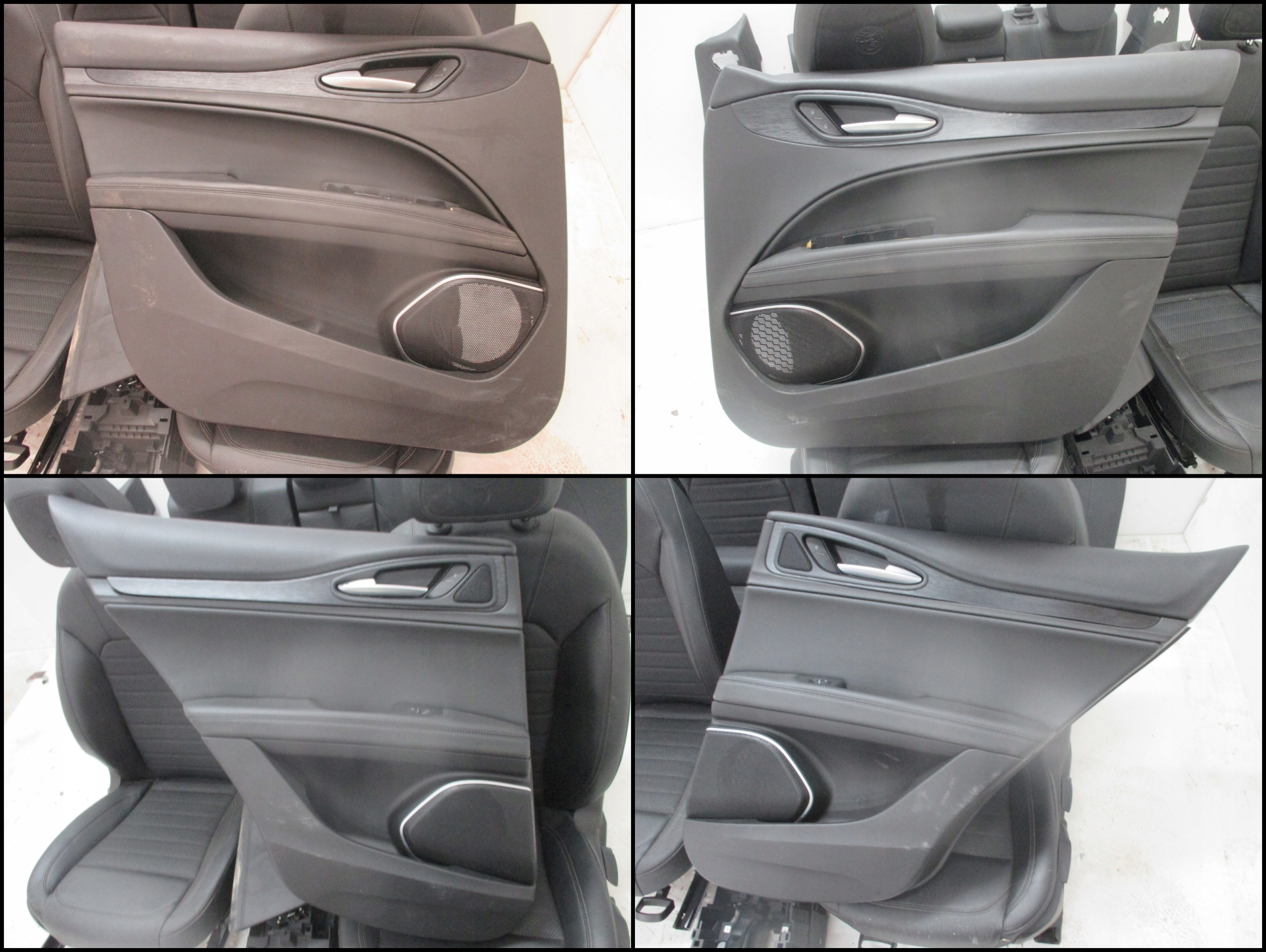upholstery leather seats ALFA ROMEO STELVIO