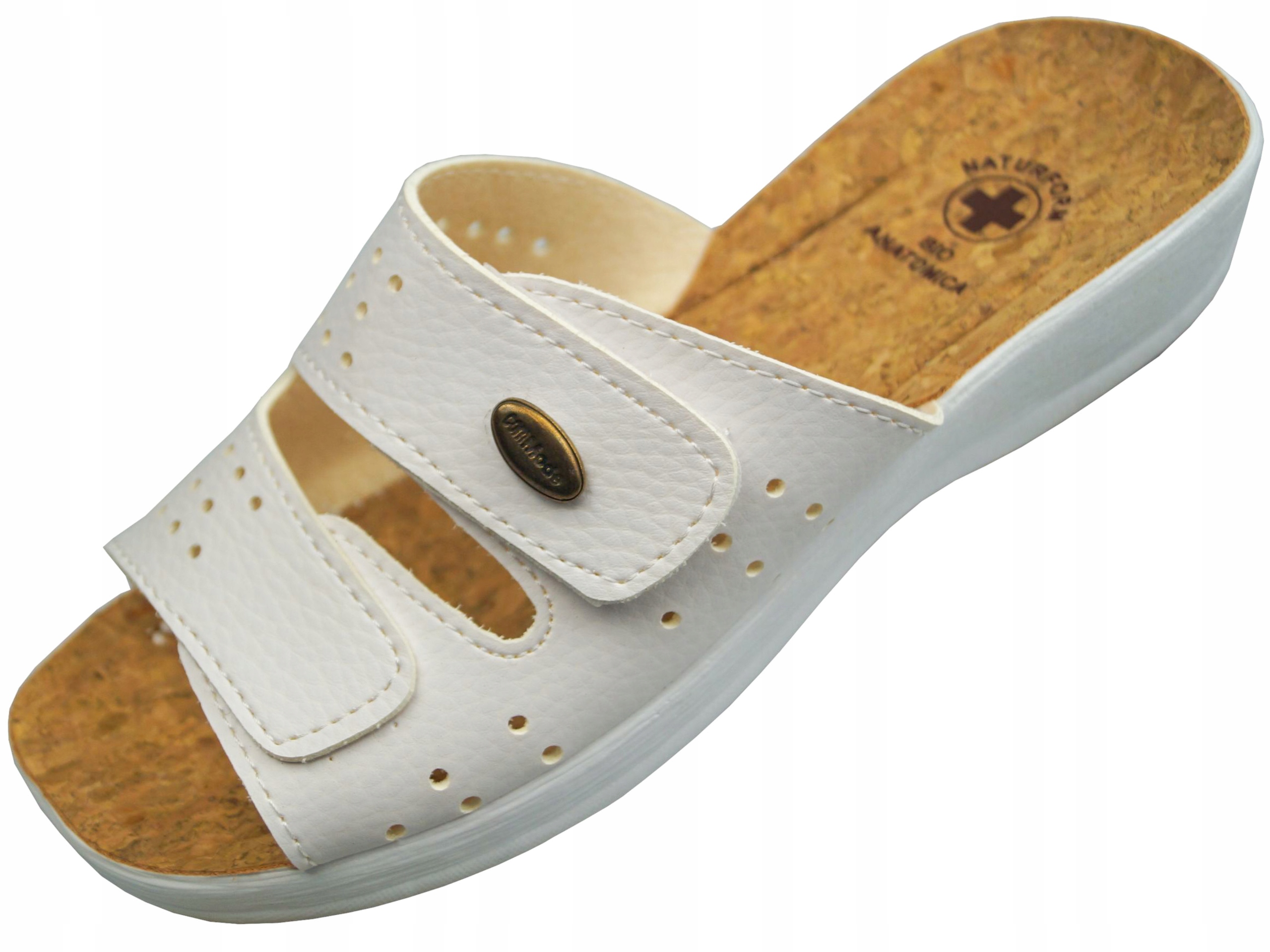 

Pantofle Ortopedyczne Klapki Skórzane Kapcie Ciapy