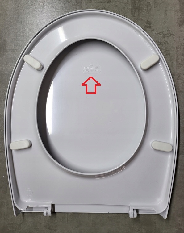 Deska sedesowa biała polipropylen do MITO Merida Kaskada Eko , Cersanit K Linia POLIPROPYLEN