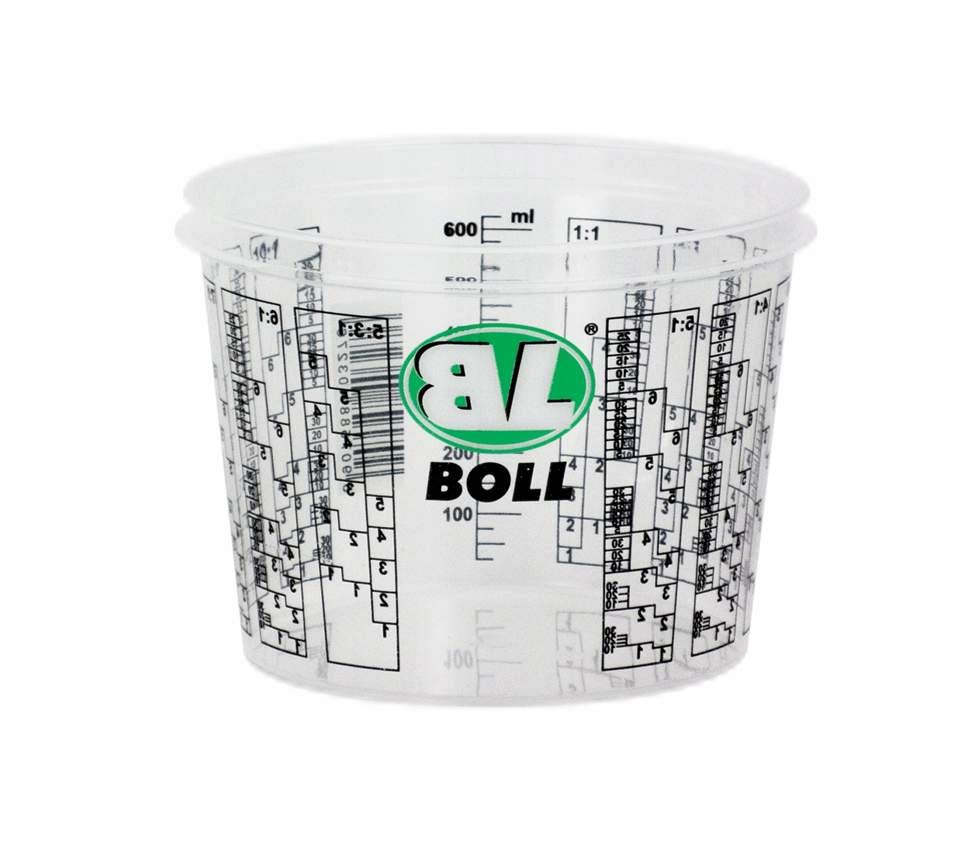 POJEMNIK KUBEK LAKIERNICZY Z PODZIAŁKĄ 0,75L + POKRYWKA Kod producenta 4CR 6.7700.7503