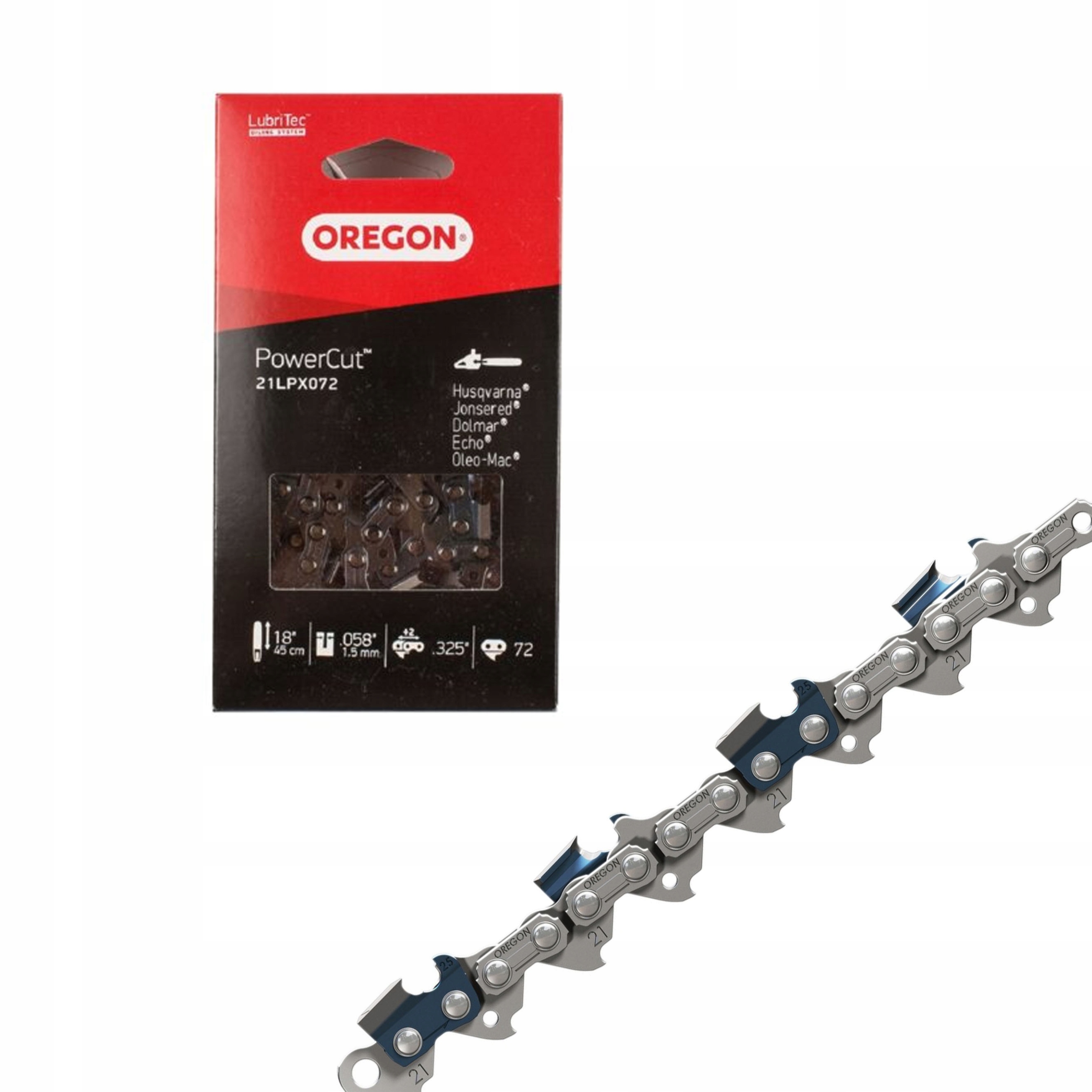

Oregon Łańcuch .325' 72 ogniwa 1,5 mm Husqvarna