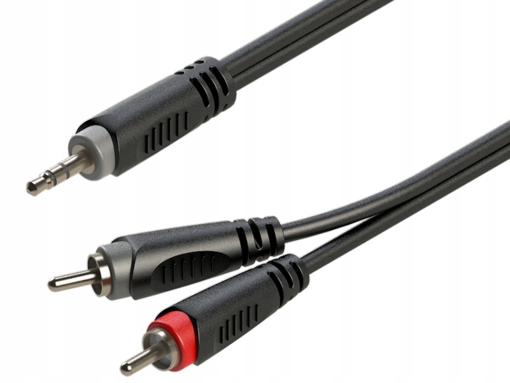 Kabel RCA - jack 3,5 mm Roxtone RAYC150L6 6 m