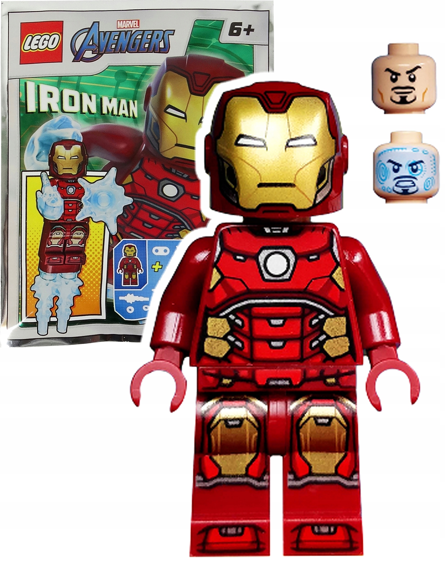 

Lego Avengers sh612, Iron Man akcesoria, Nowy