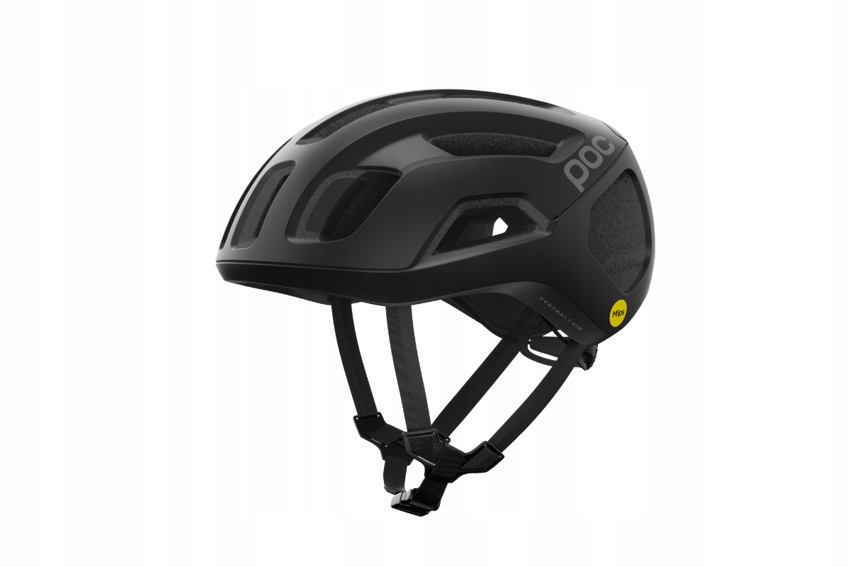 Silniční cyklistická helma Poc Ventral Air Mips Uranium Black Mat L 56-61cm