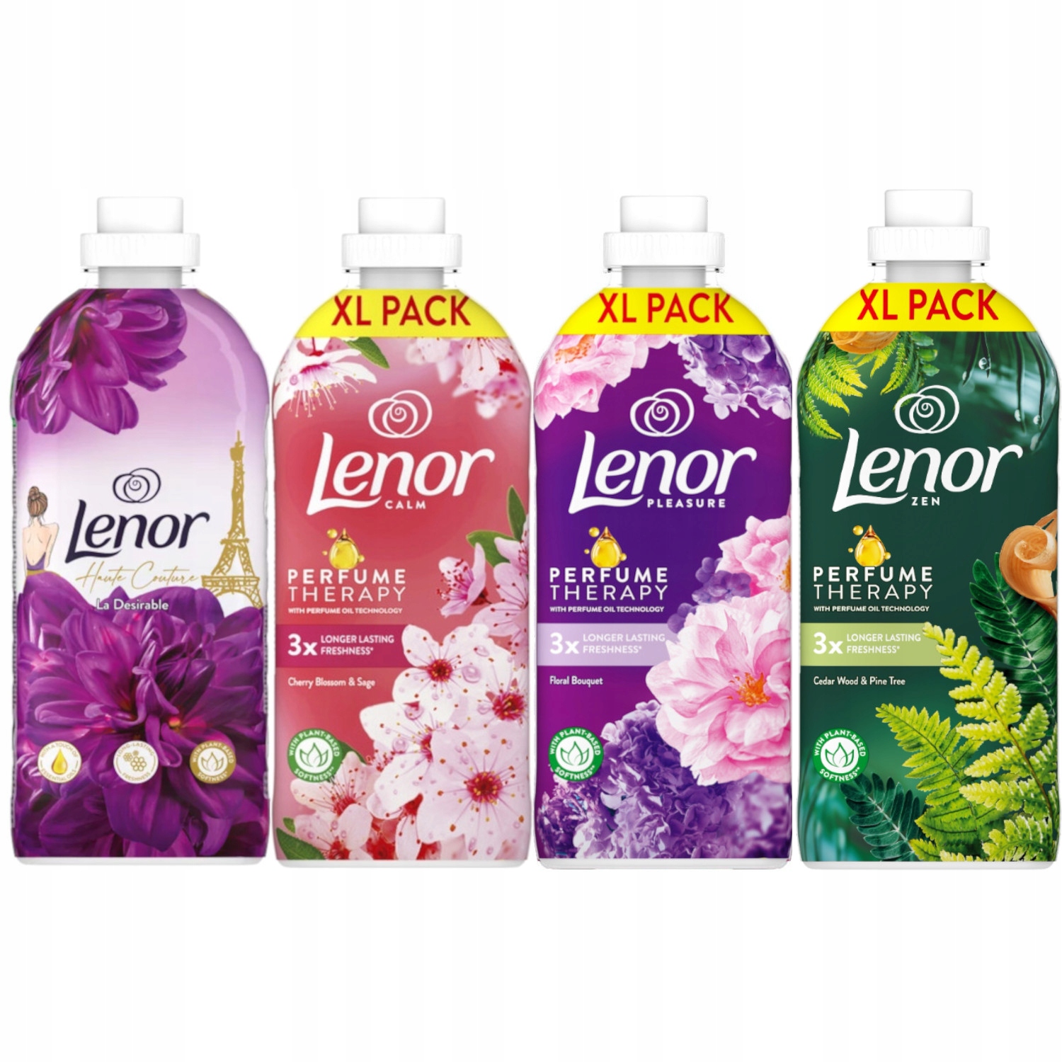 Tekutá aviváž Lenor Mix vůní 48 máchání 4x 1,2 l