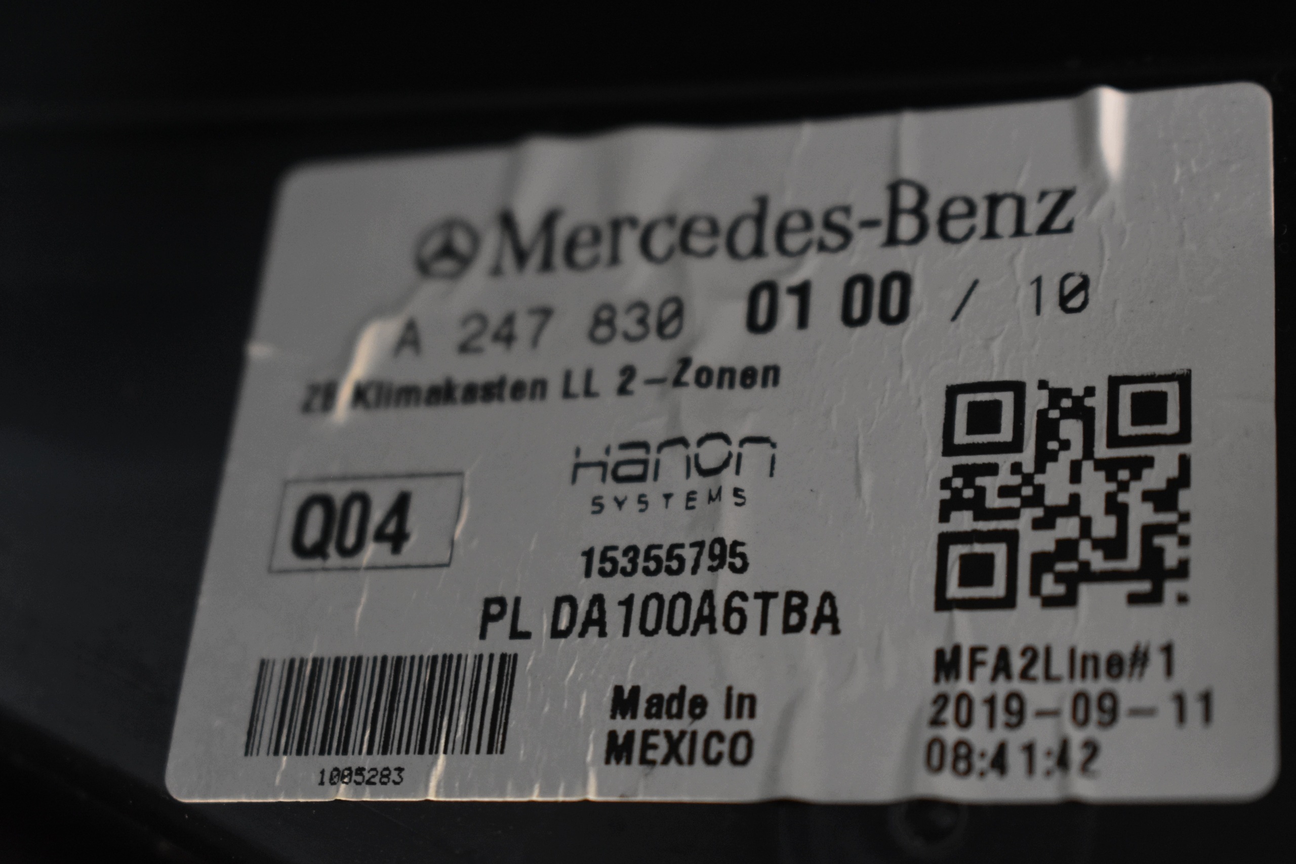 perfetto stato gruppo stufa riscaldamento MERCEDES W177