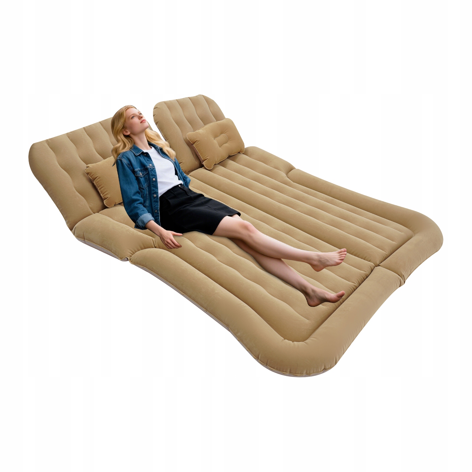 Materac dmuchany do samochodu Suv 1.74 x 1.26 m Pvc, wytrzymałość 300 kg