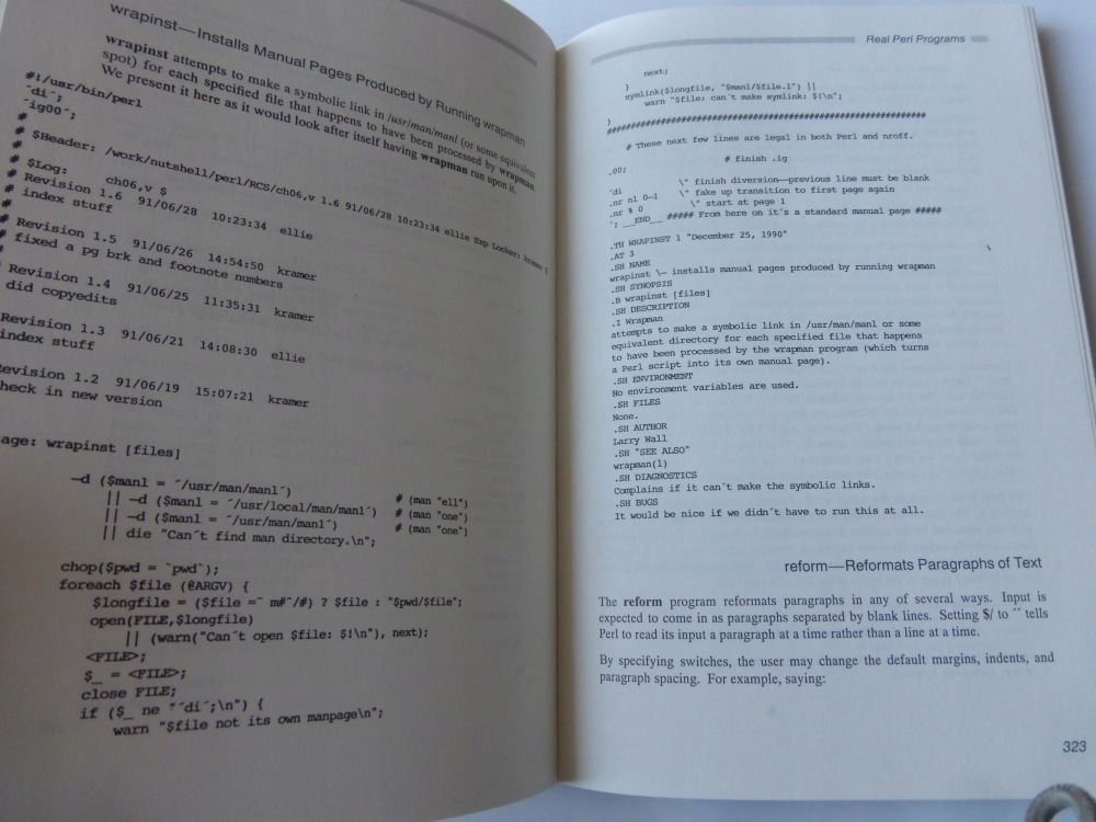 PROGRAMMING PERL WALL SCHWARTZ UNIX PROGRAMMING Nośnik książka papierowa