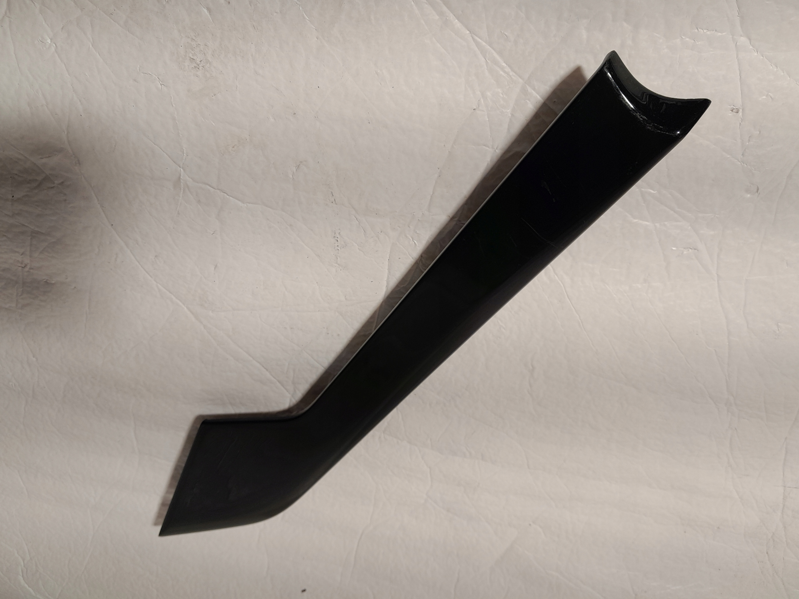 AUDI A4 B9 moulding DEKOR door left front BLACK PIANO 8W0867409AA