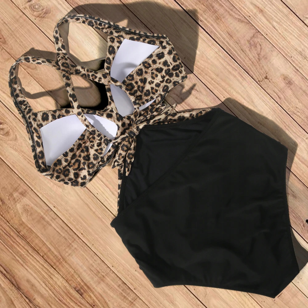 KOSTIUM KĄPIELOWY STRÓJ JEDNOCZĘŚCIOWY WYSZCZUPLAJĄCY ODKRYTE PLECY M Fason góry Biustonosz miękki Biustonosz półusztywniany