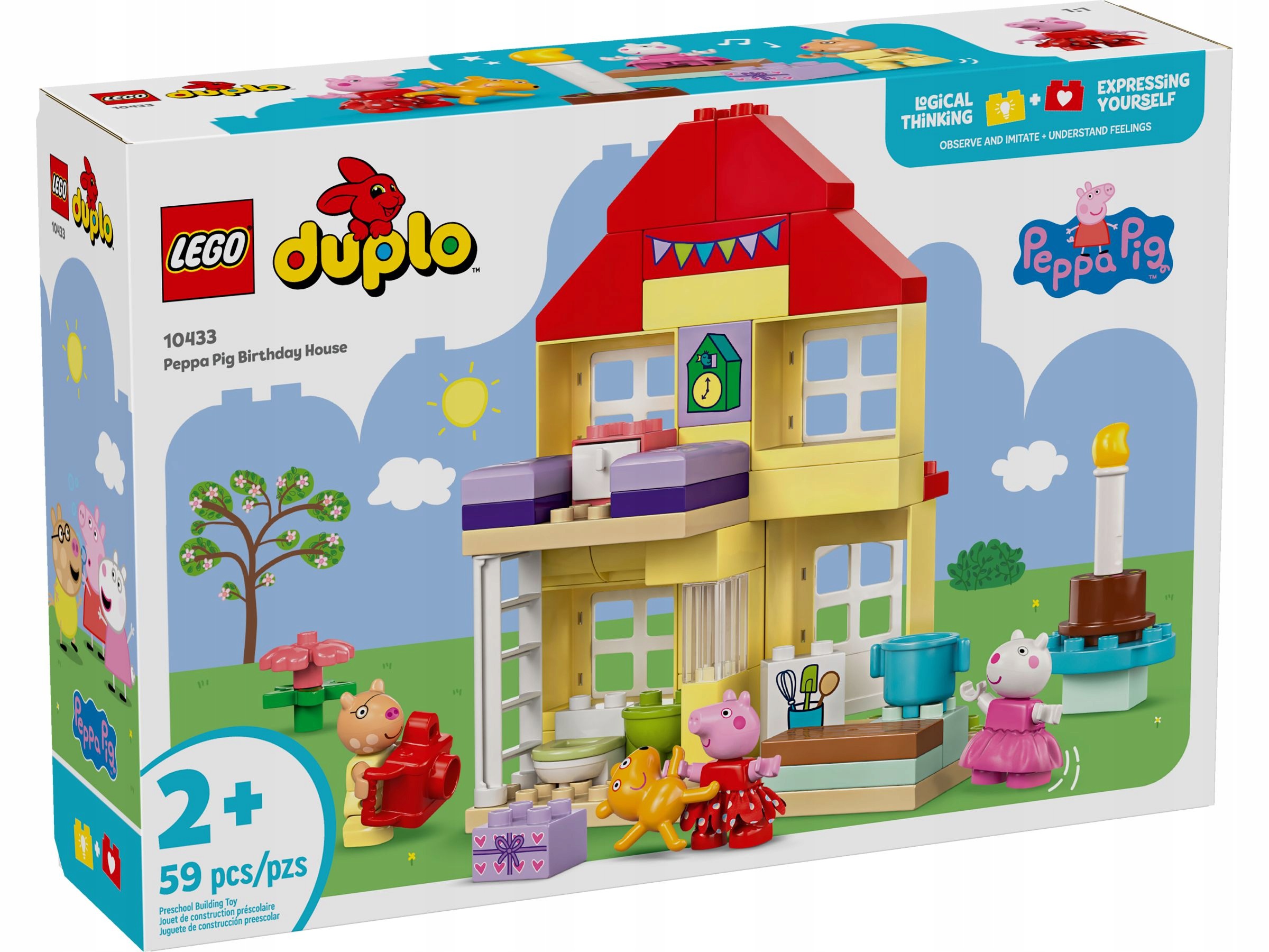 Lego 10433 Duplo – Narozeninový Domeček Peppy