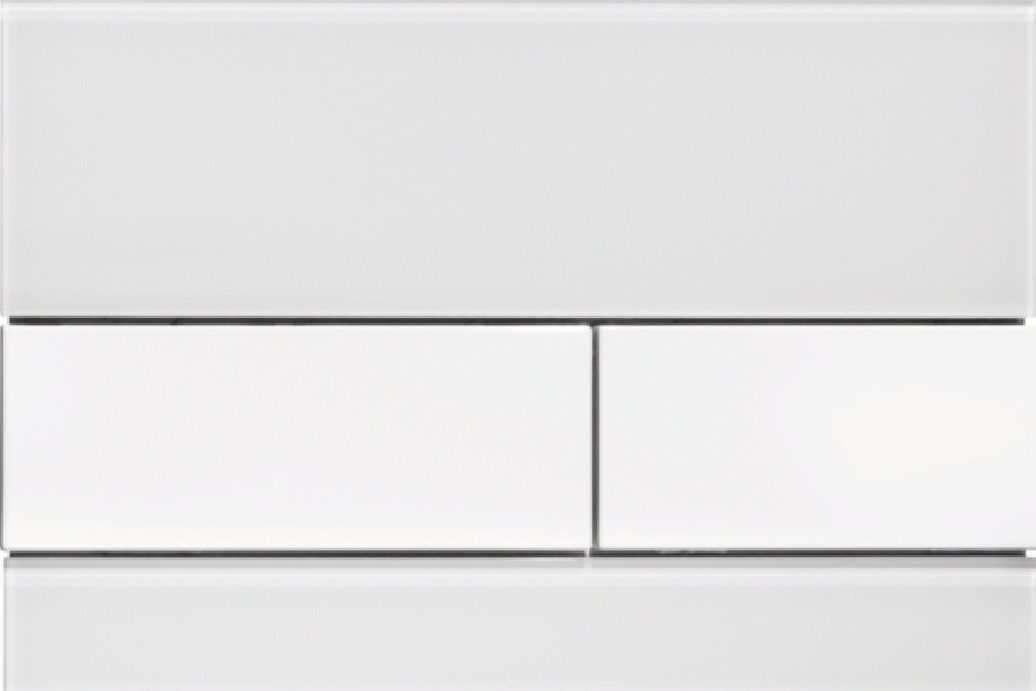 Tece Square Splachovací tlačítko pro bílé 9240800