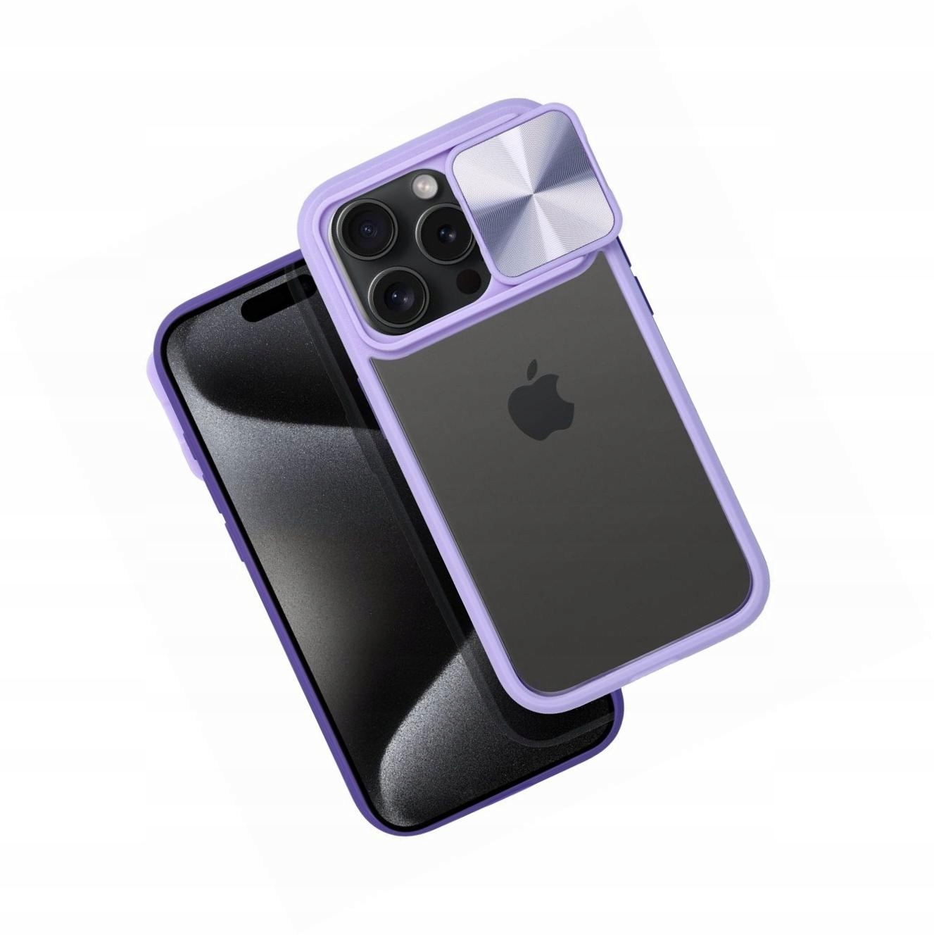 Etui Slider do iPhone 15 Pro Max z ochroną obiektywu