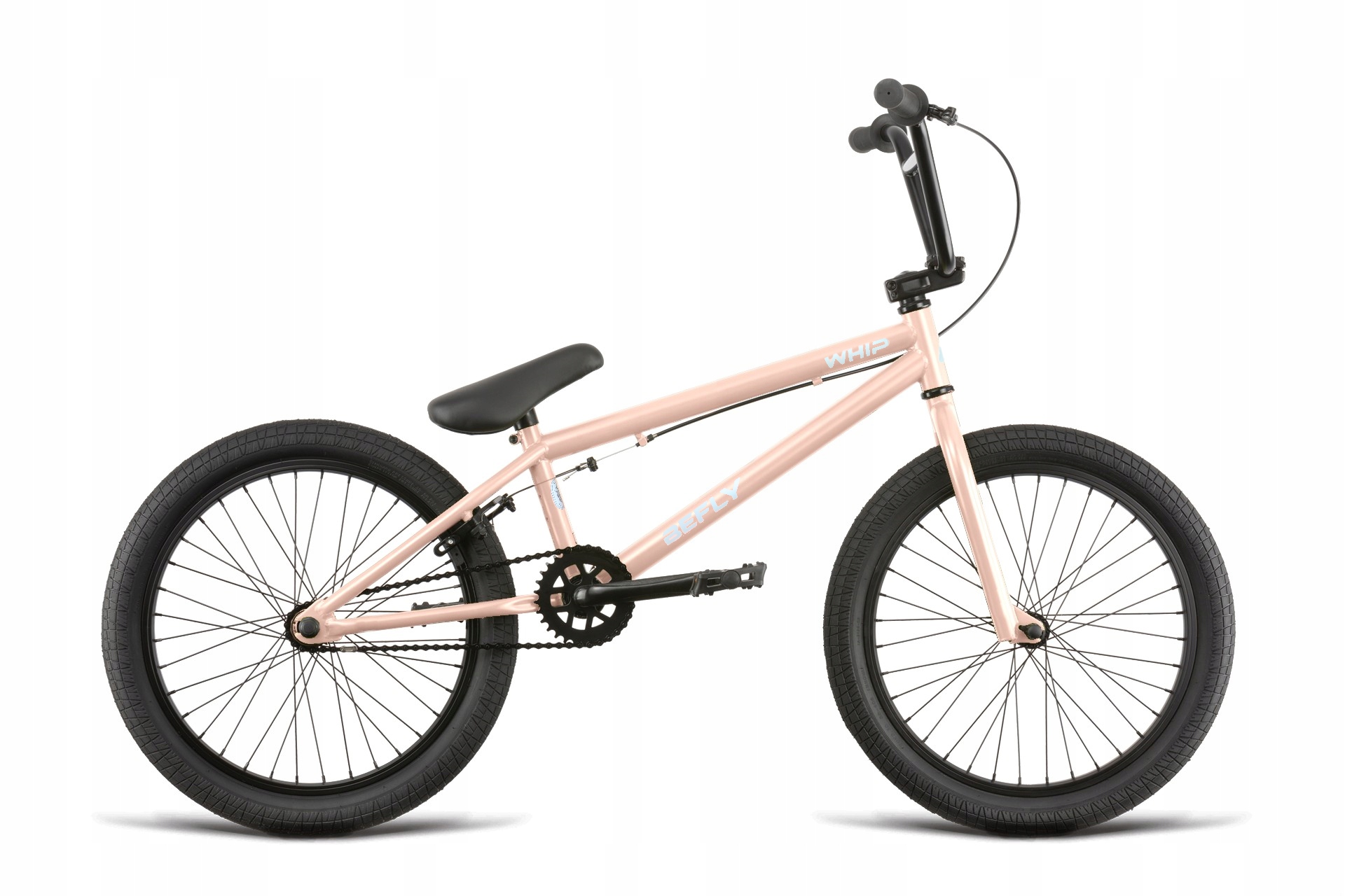 Wytrzymały Rower Bmx * Dema Befly Whip Salamon * Koła 20" Pastelowy