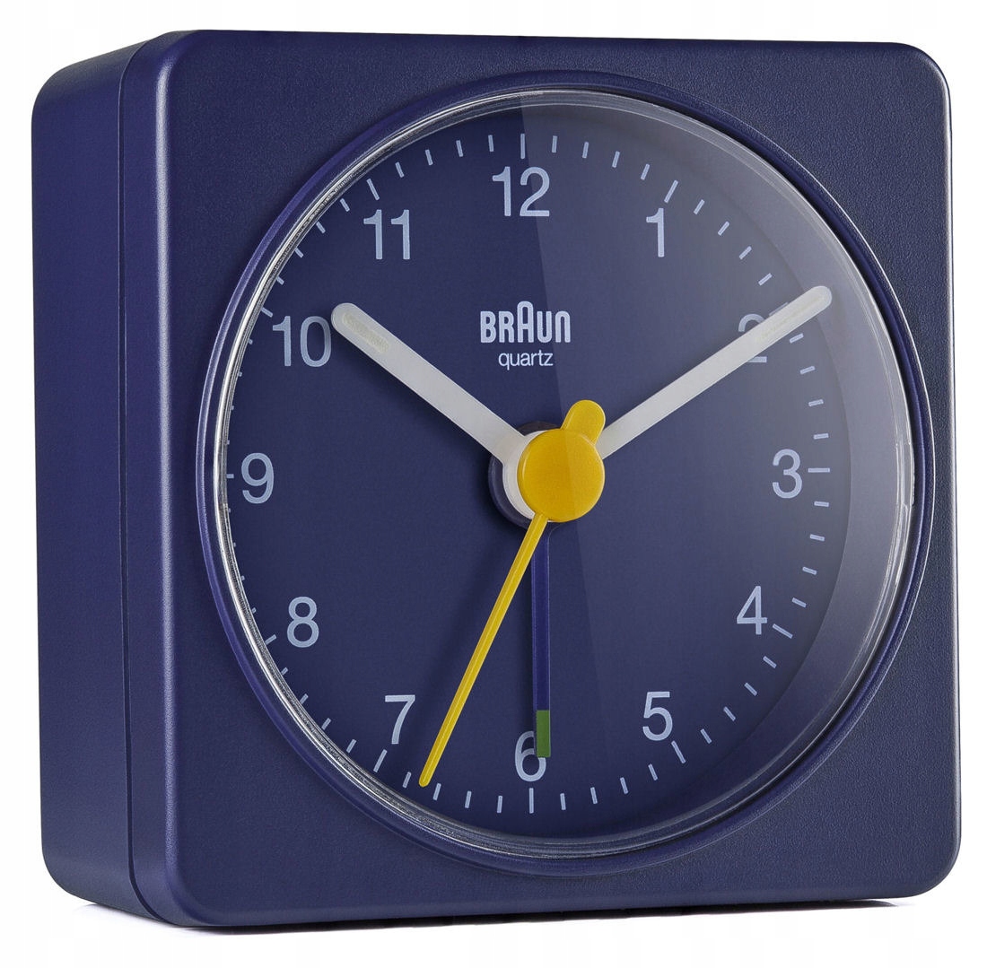 

Mały Klasyczny Budzik Kostka Braun BC02BL Alarm