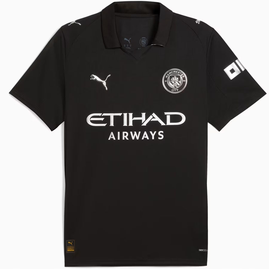 Tričko Puma Manchester City Away Jsy Replika 780350-02 černé XL