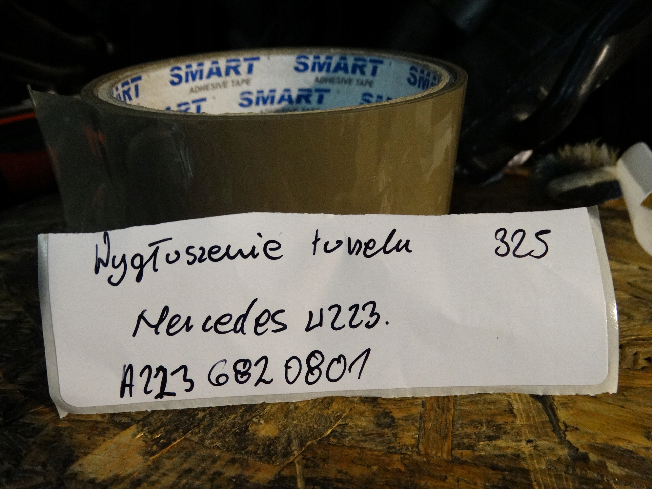 IDEALNE hangszigetelő TUNELU MERCEDES W223 1