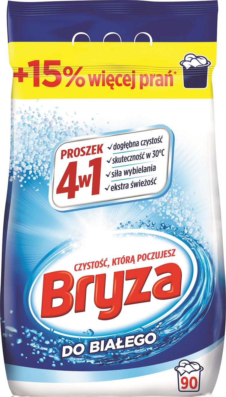 

Bryza Proszek do Prania Białego 5,85kg 90 prań
