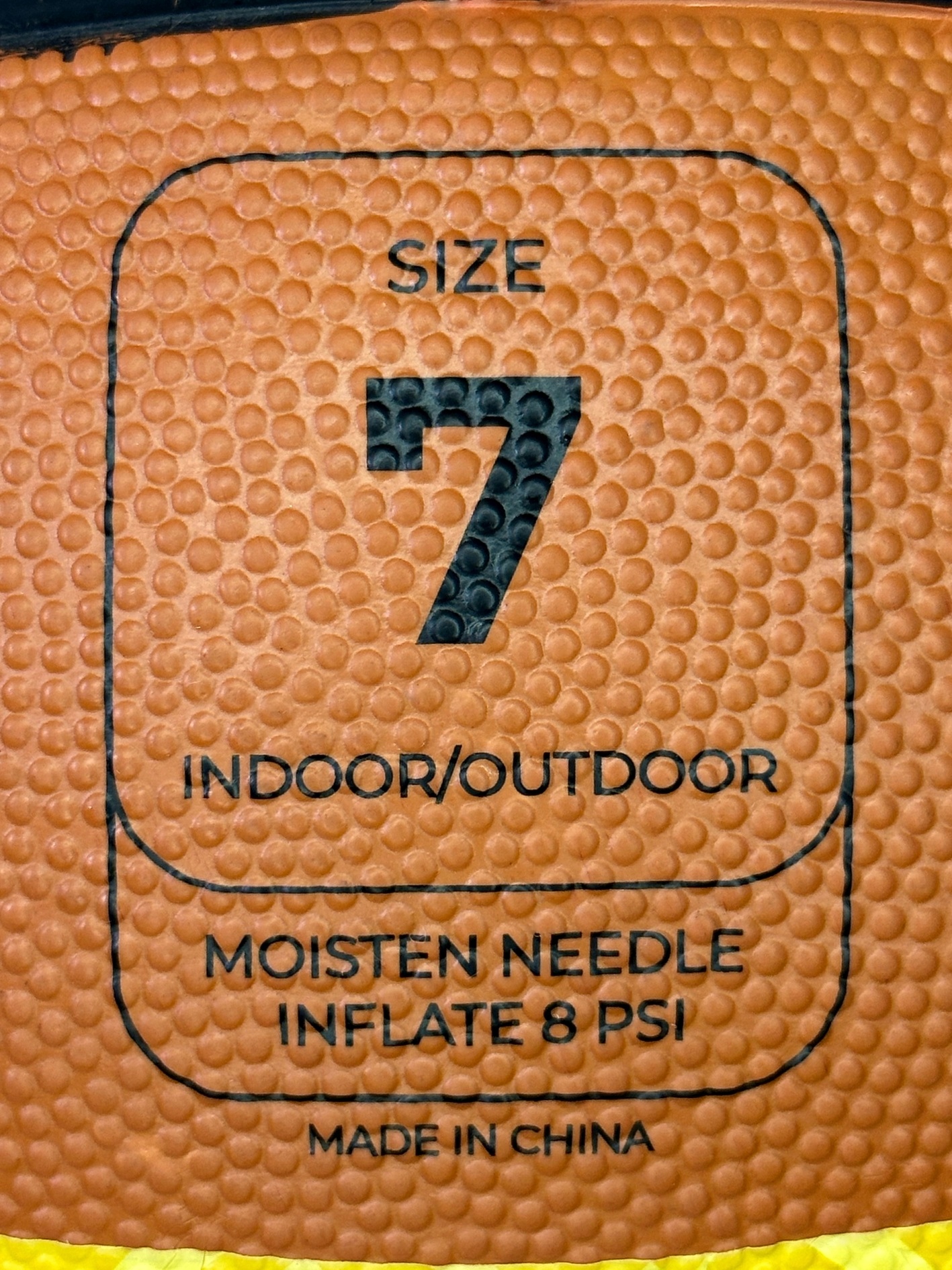 Piłka do koszykówki kosza Majestic Sport r. 7 Model TheOne