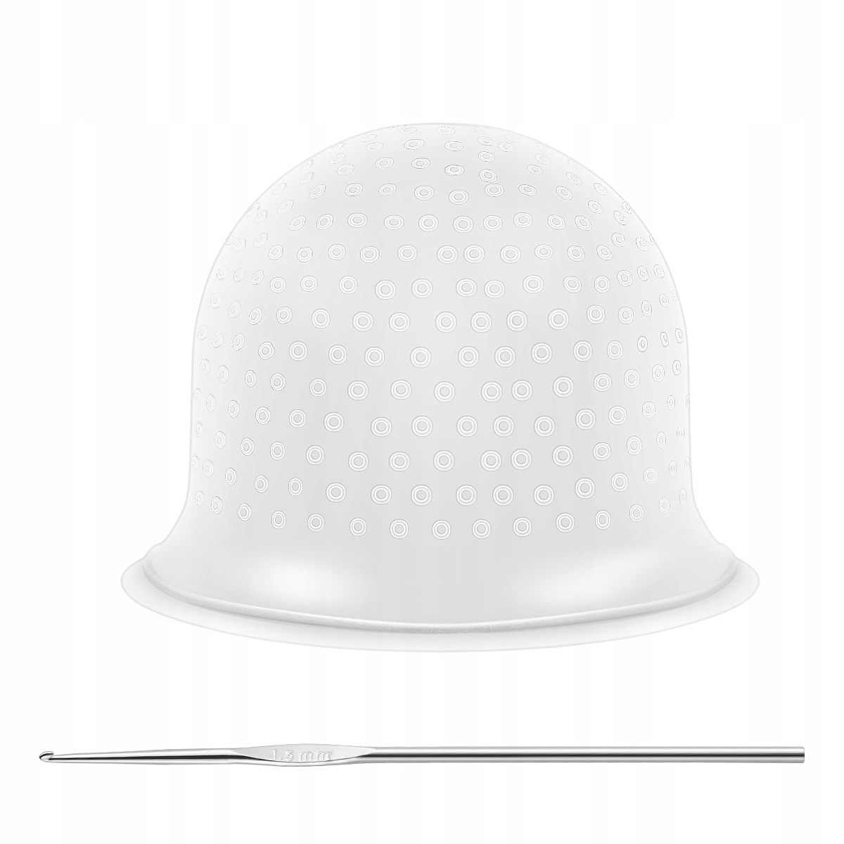 KOLORYZACJA WŁOSÓW CAPKA SILIKONOWA ROZŚWIETLACZ