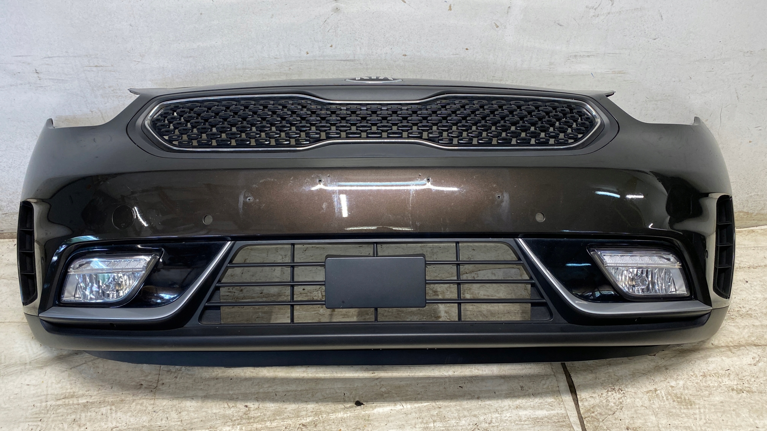 KIA NIRO ZDERZAK PEZEDNI PRZÓD ATRAPA GRILL DN9 4 x PDC DEMONTAŻ 16- Numer katalogowy części 86511-G5000