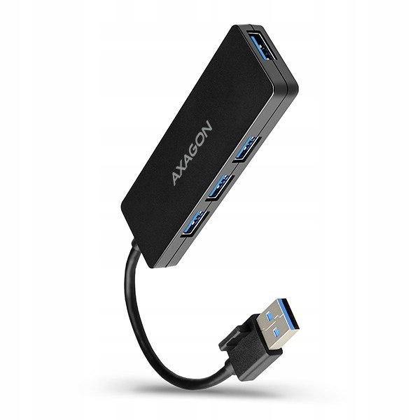 Axagon Hub 4-portowy HUE-G1A, Usb 3.2 Gen 1 Slim,