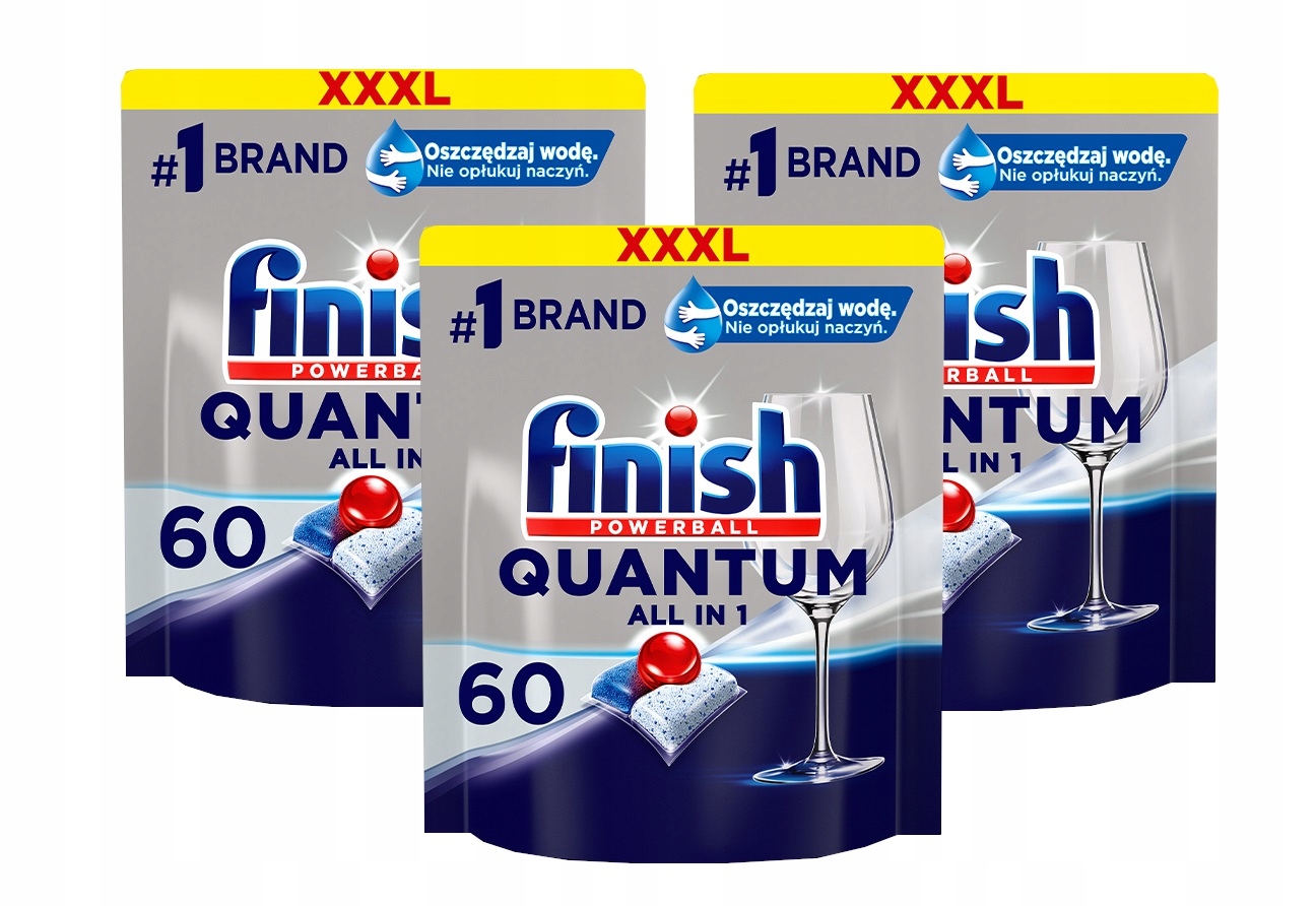 

Finish Quantum Kapsułki do zmywarki Regular 3x 60