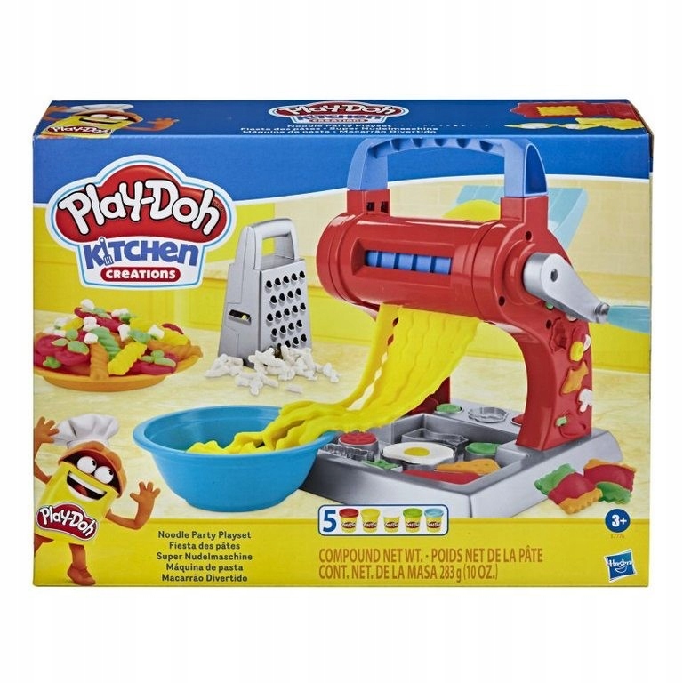 

Hasbro Kreatywna Ciastolina Makaronowa Zabawa 3+