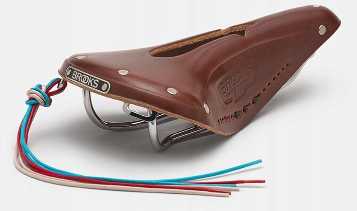 Siodełko Rowerowe Brooks England B17 Carved Laced Brown