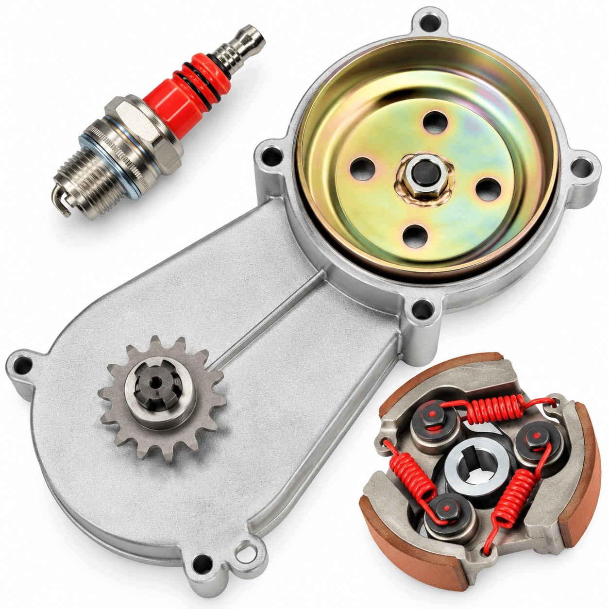Przekładnia Napęd Sprzęgło Zębatka 14z T8F Mini Bike Pocket Cross Atv Quad
