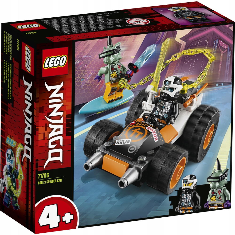 LEGO NINJAGO SAMOCHÓD COLE’A 71706