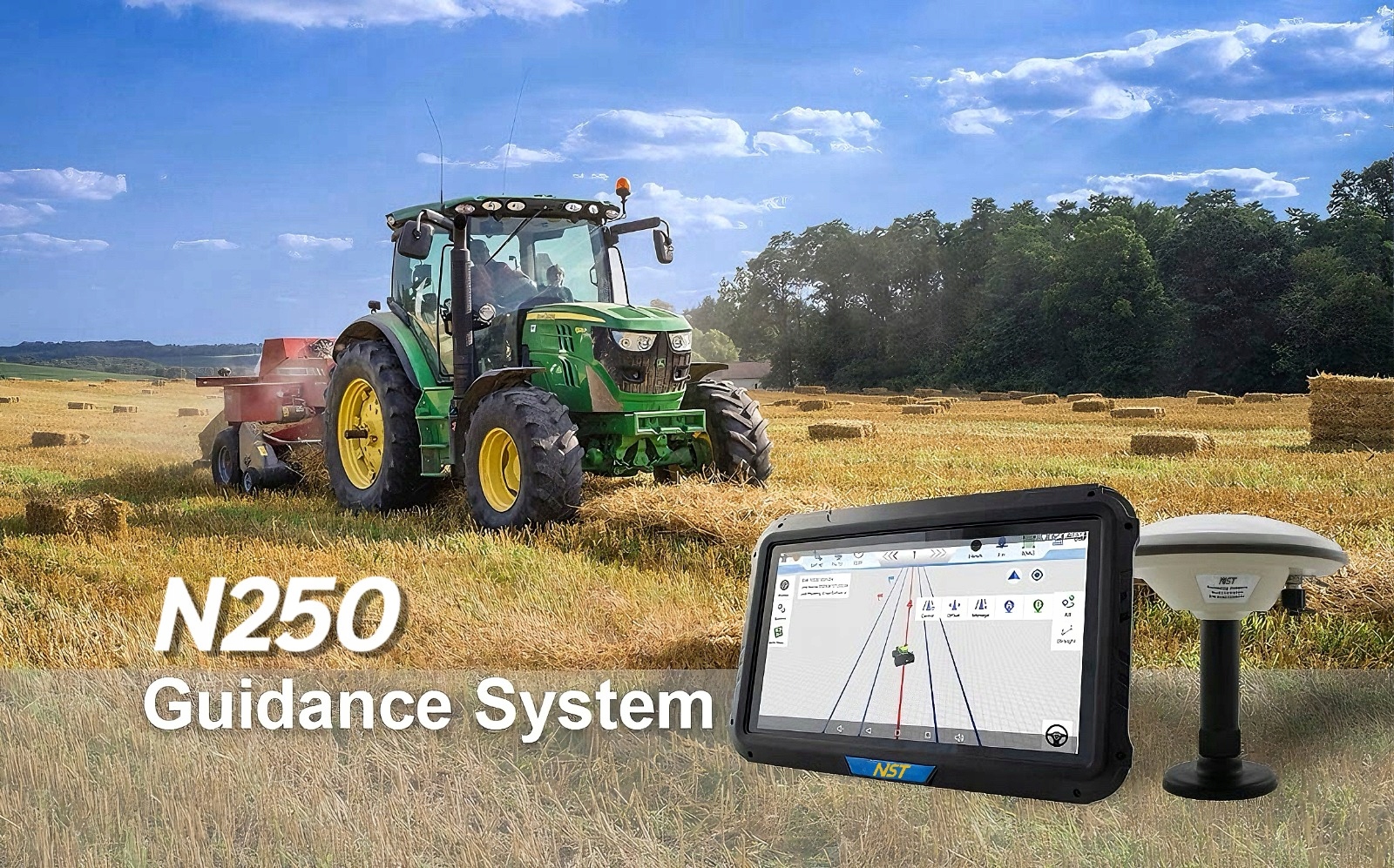 Nawigacja rolnicza 10" Rtk 2,5cm Gps WiFi 4G