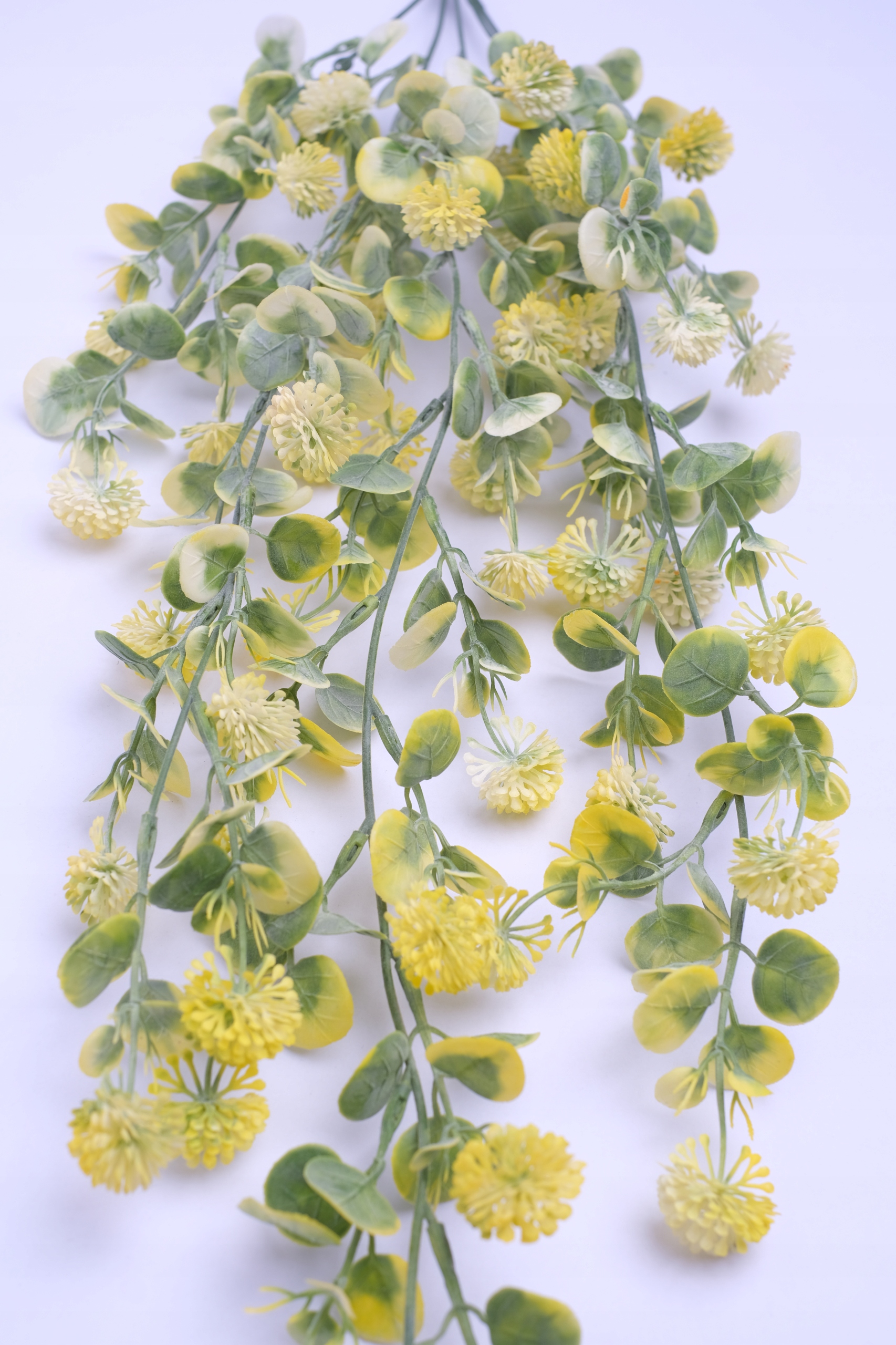 ZWISAJĄCE GĘSTE PNĄCZE GAŁĄZKI SZTUCZNE KWIATY Marka inna