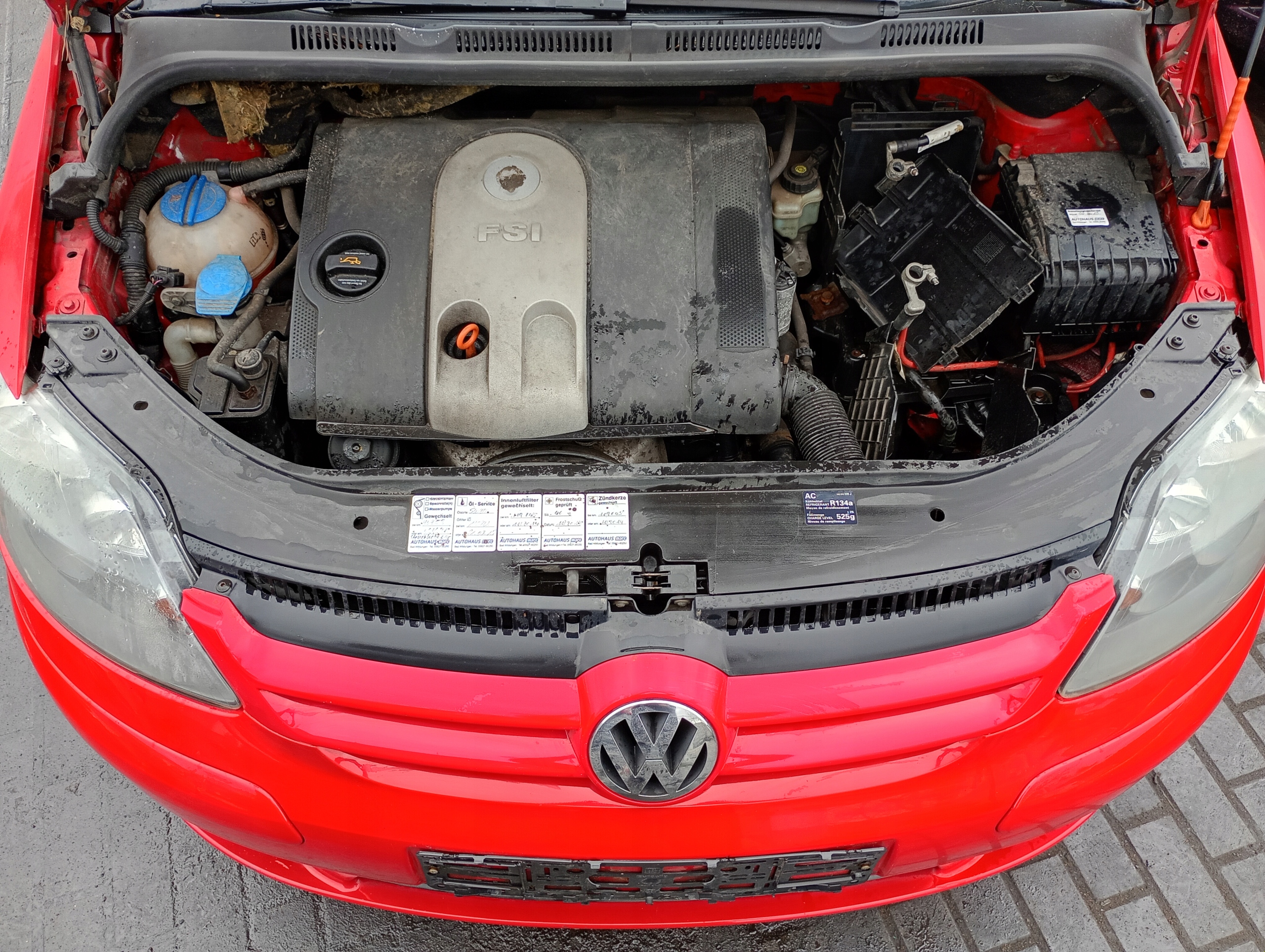 VW Golf 5 V plus 05-14 pillar iron support panel for radiators Z bumper support