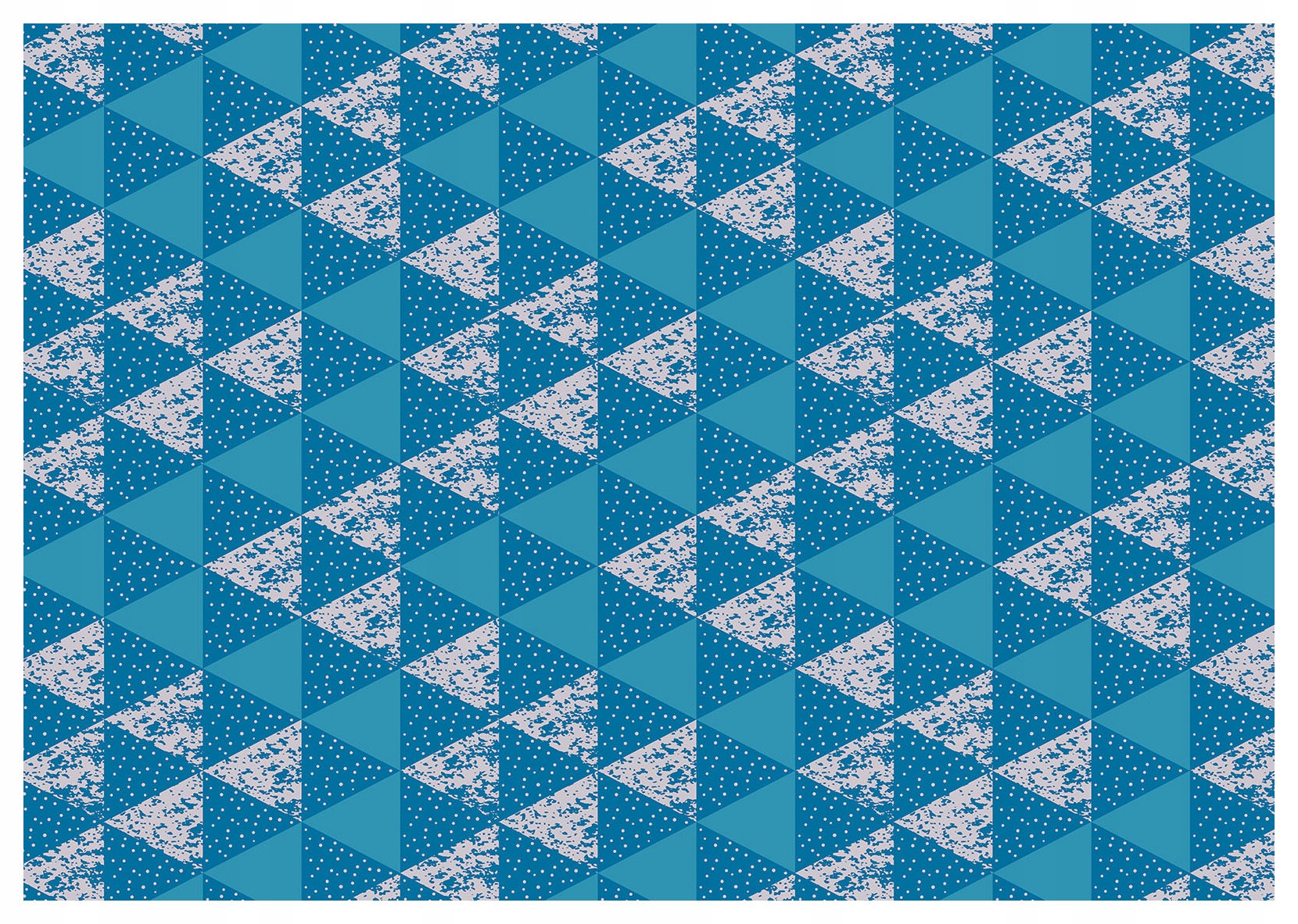 Fototapeta Geometrické trojúhelníky abstrakce modrá a bílá 312x219 lepidlo