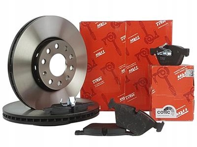 

Trw Tarcze+klocki Przód Audi A4 B6 B7 A6 C5 312MM