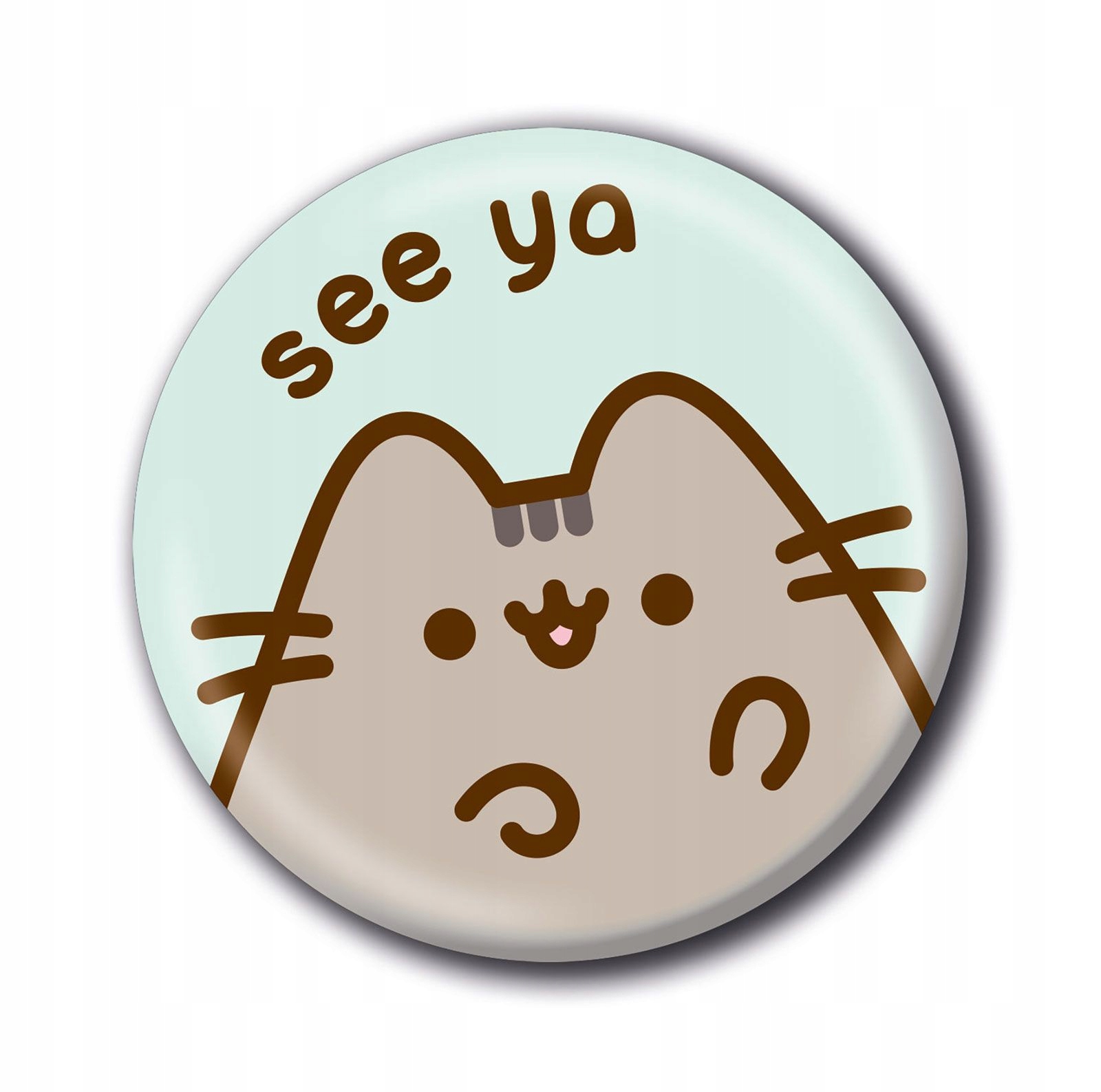 PUSHEEN przypinka przypinki dla dzieci do piórnika plecaka ciuchów agrafka