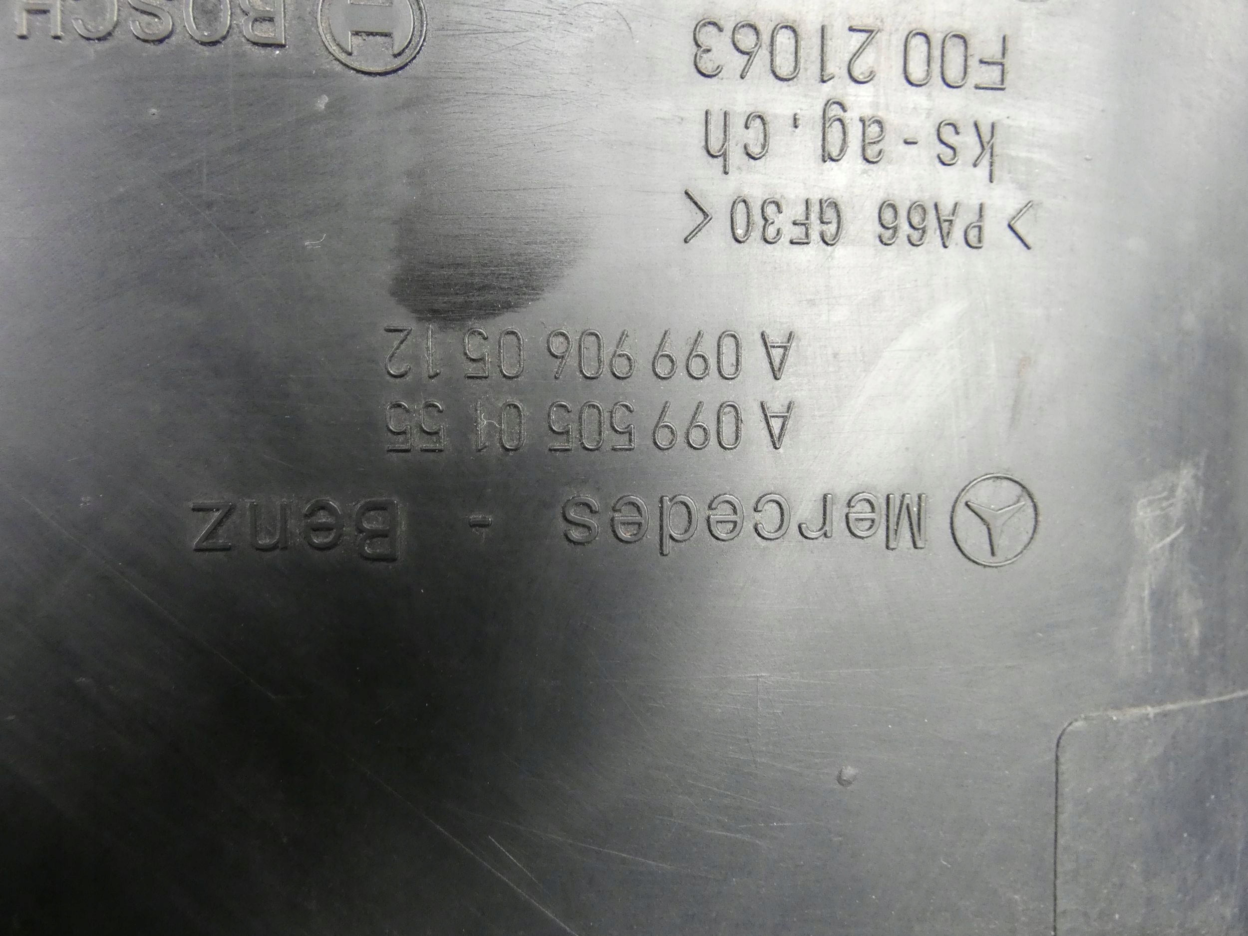 MERCEDES S KLASA W222 ventilátor chladiče obal